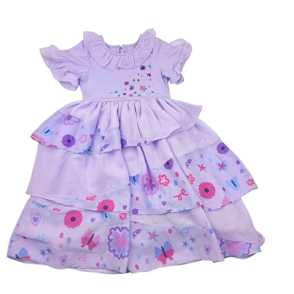 Taylor Joelle Disney Inspired Encanto Purple Isabella Dress, Size 4